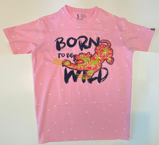 Born to be wild graphics tee shirt