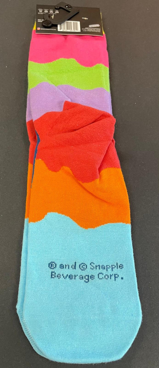 Men fashion snapple crew socks