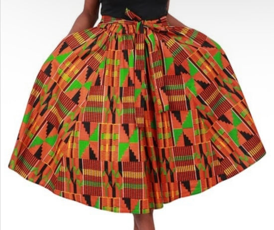 Dashiki Fashion Skirt Dress