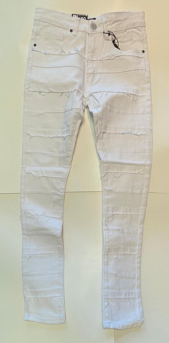 Men Fashion White Jean