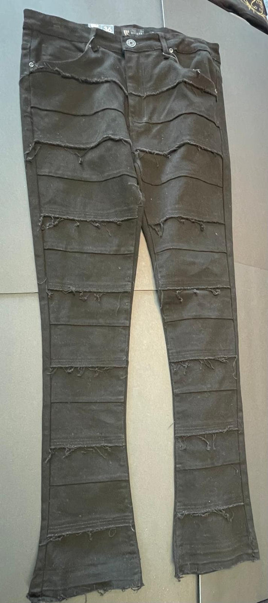 Men Fashion Grey Stack Jean