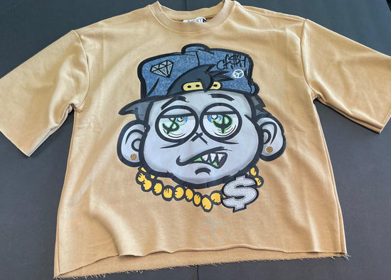 Men Fashion Crop Tee
