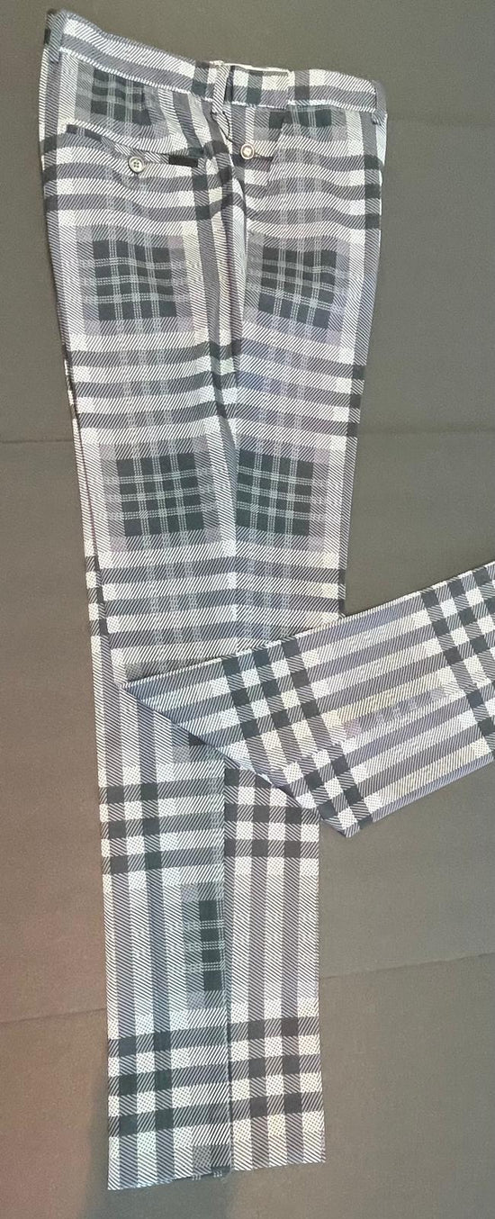 Fashion Plaid Pants For Men